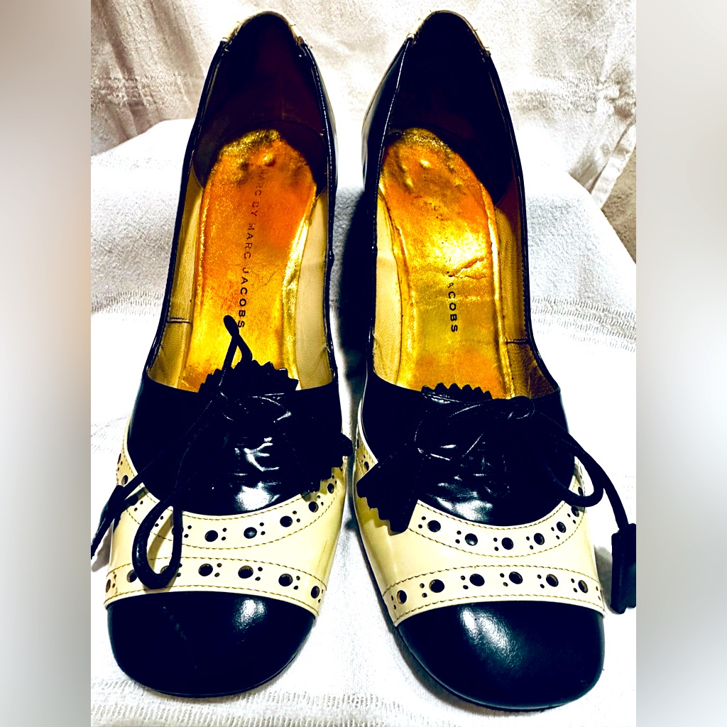 Marc Jacob’s Patent Leather Stacked Heels